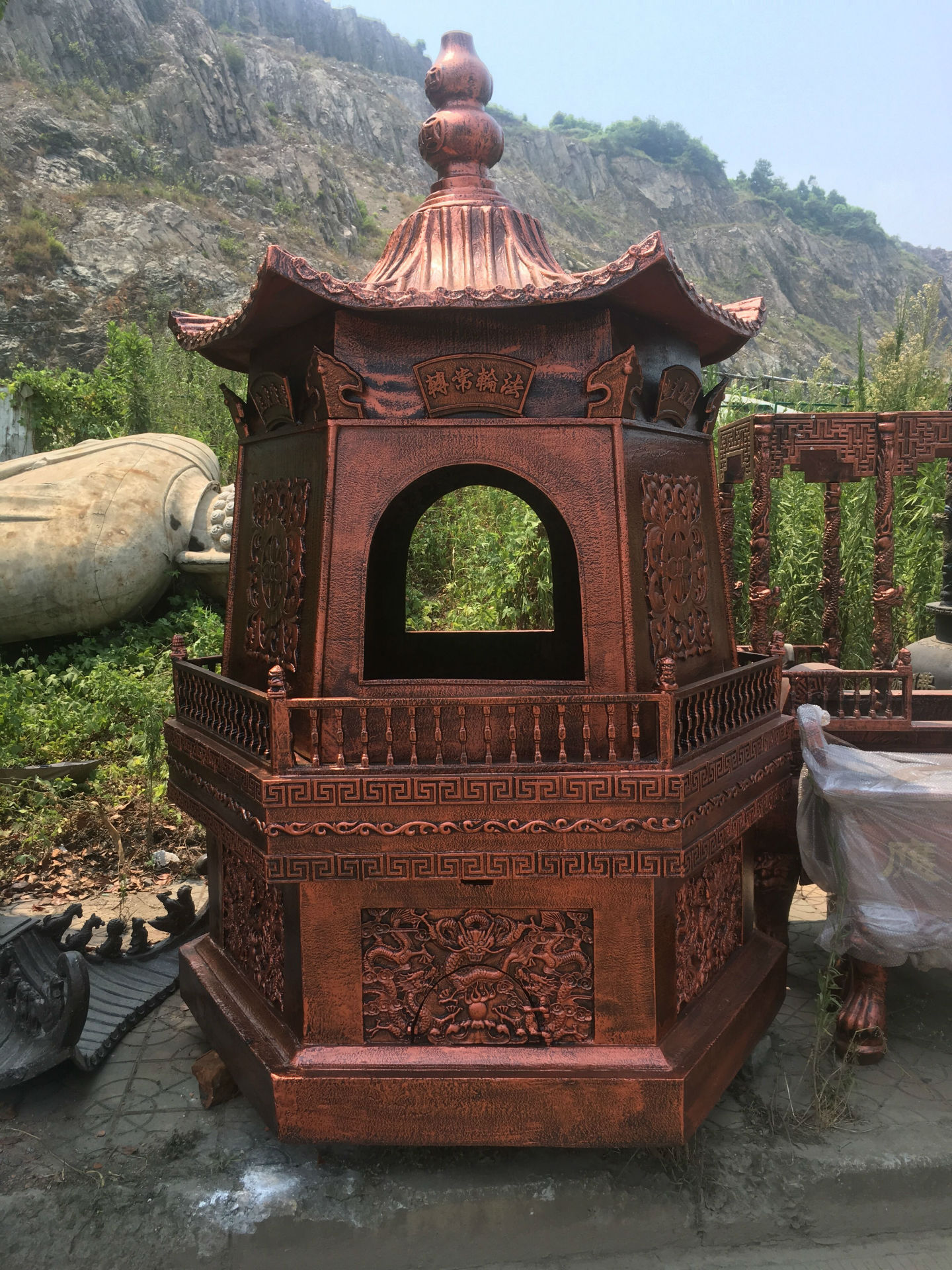 新品烧纸炉 烧金炉 化钱炉 化钱塔 千佛塔 祠堂 道观 用品