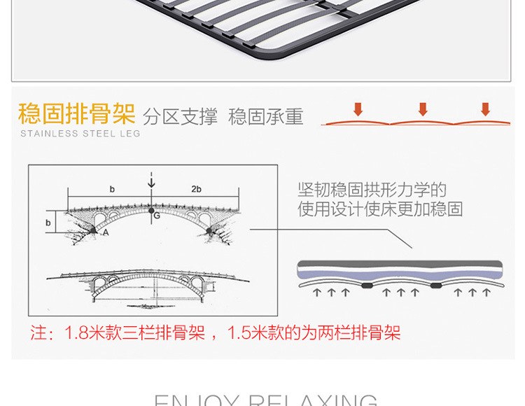 北欧现代布艺床可拆洗绒布床简约创意软大床1.5 1.8米主卧双人床