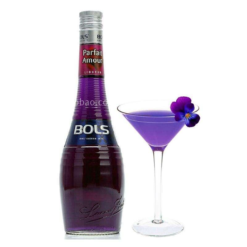 洋酒批发/荷兰原装进口bols 波士紫罗兰 巴菲特力娇酒 现货