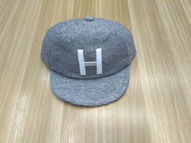 新款儿童字母翻边帽 男女童宝宝棉布软檐帽子 现货批发