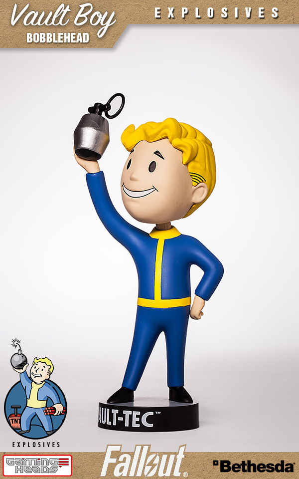 辐射4 辐射小子 fallout q版7款摇头人偶 vault boy 盒装公仔