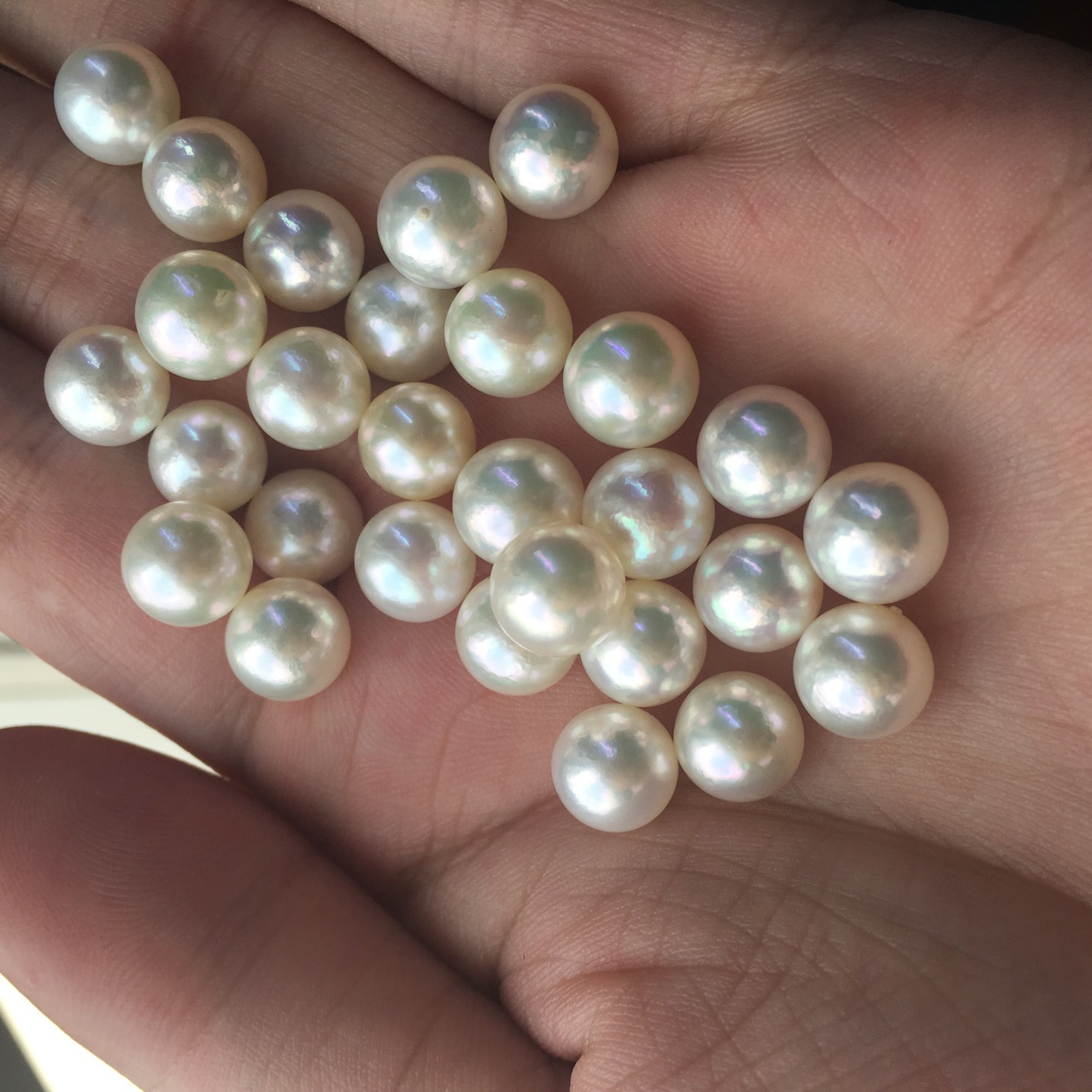 5mmakoya海水日本珍珠 有生长纹 特价库存处理 进出口产品-阿里巴巴