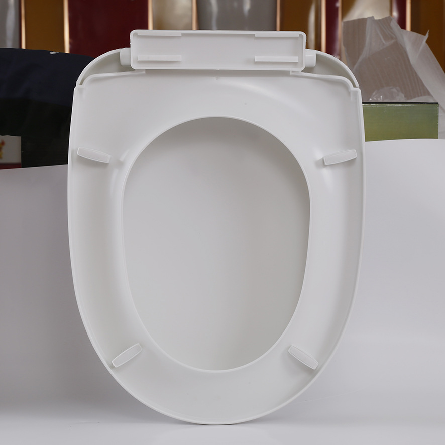 通用工程马桶盖加厚坐便盖器盖板快降直落uvo型老式马桶配件盖板