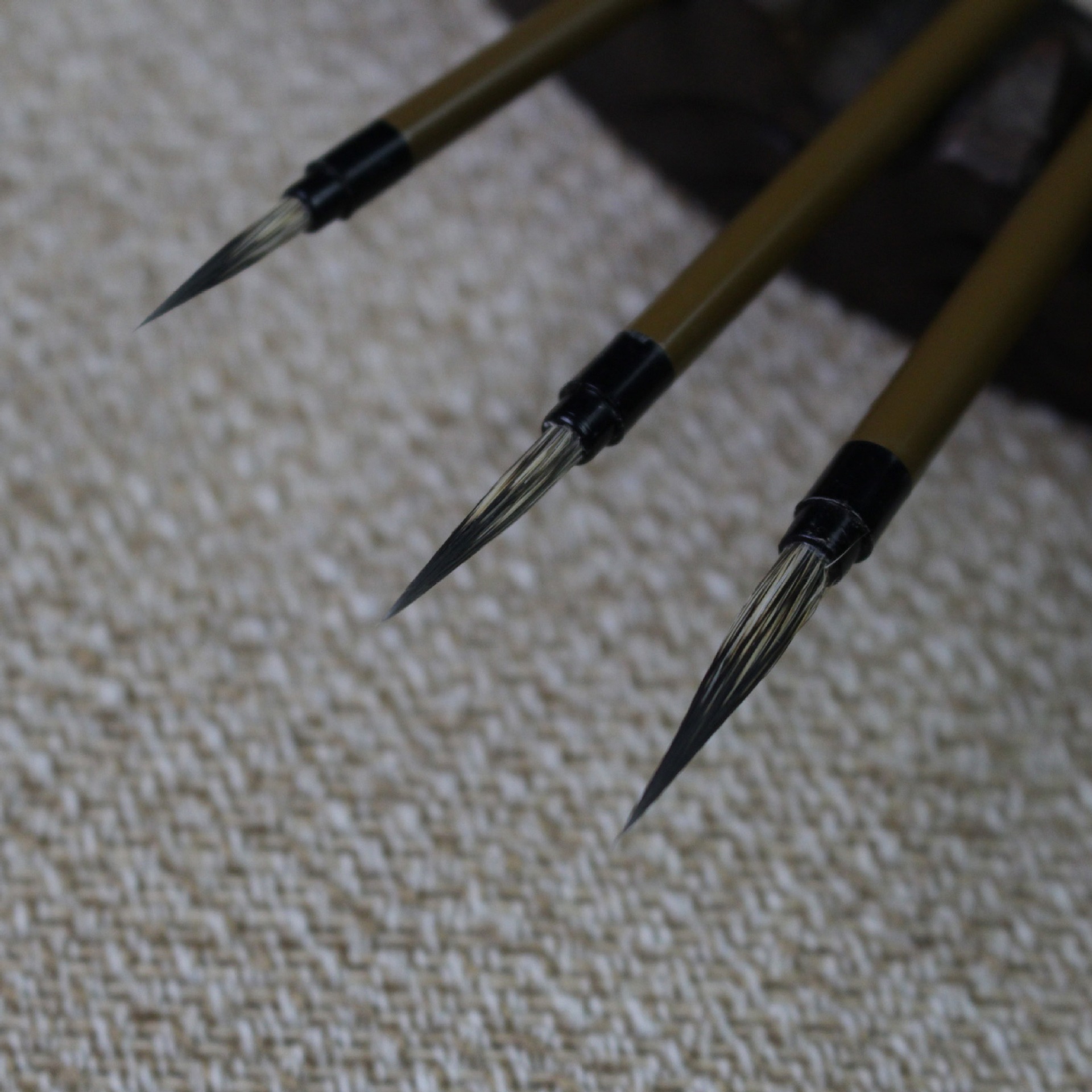 鼠须勾线笔毛笔国画水彩水粉描线笔工笔画叶筋笔衣纹笔批发定制