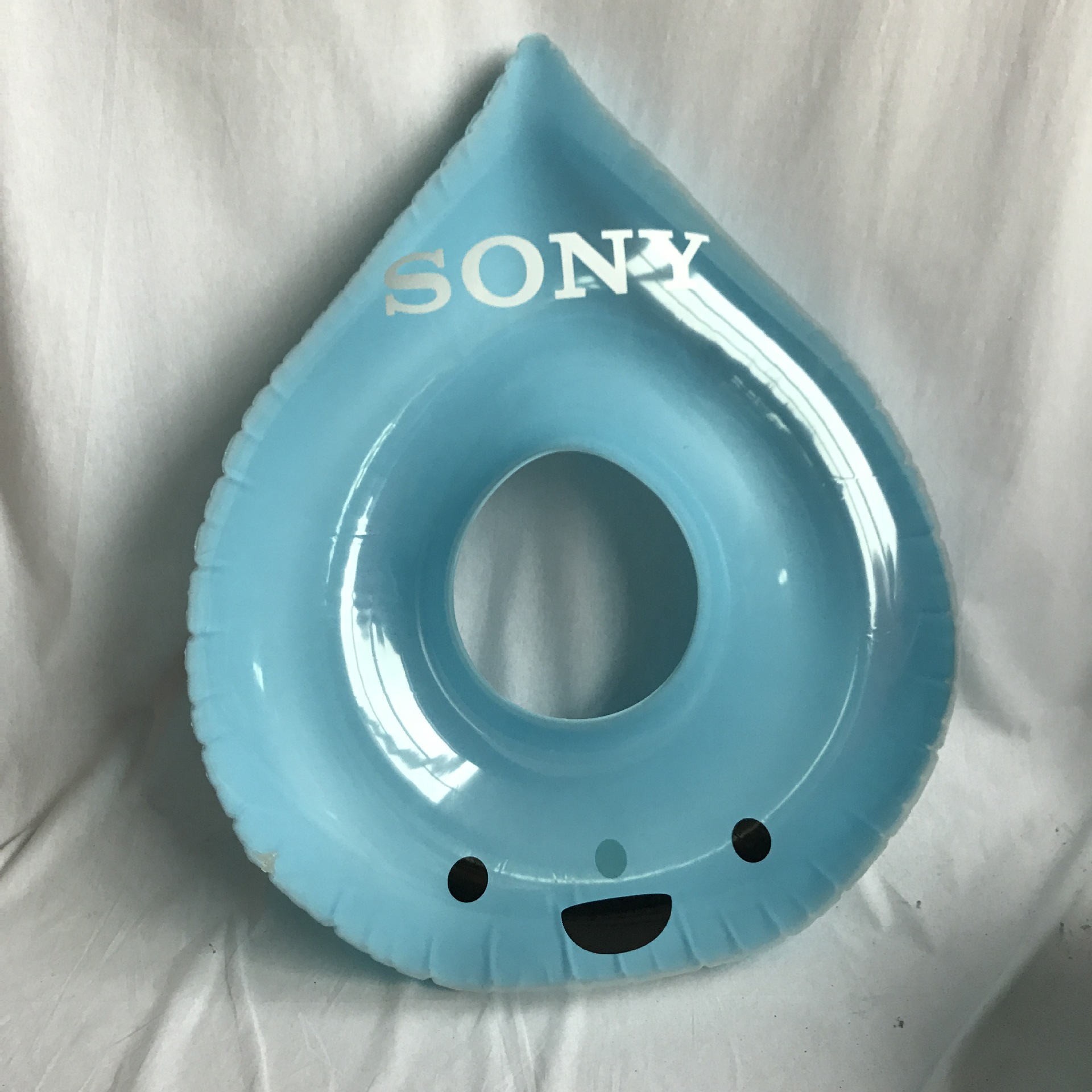 厂家定做 pvc充气水滴游泳圈 吹气水泡圈 充气广告用品 oem