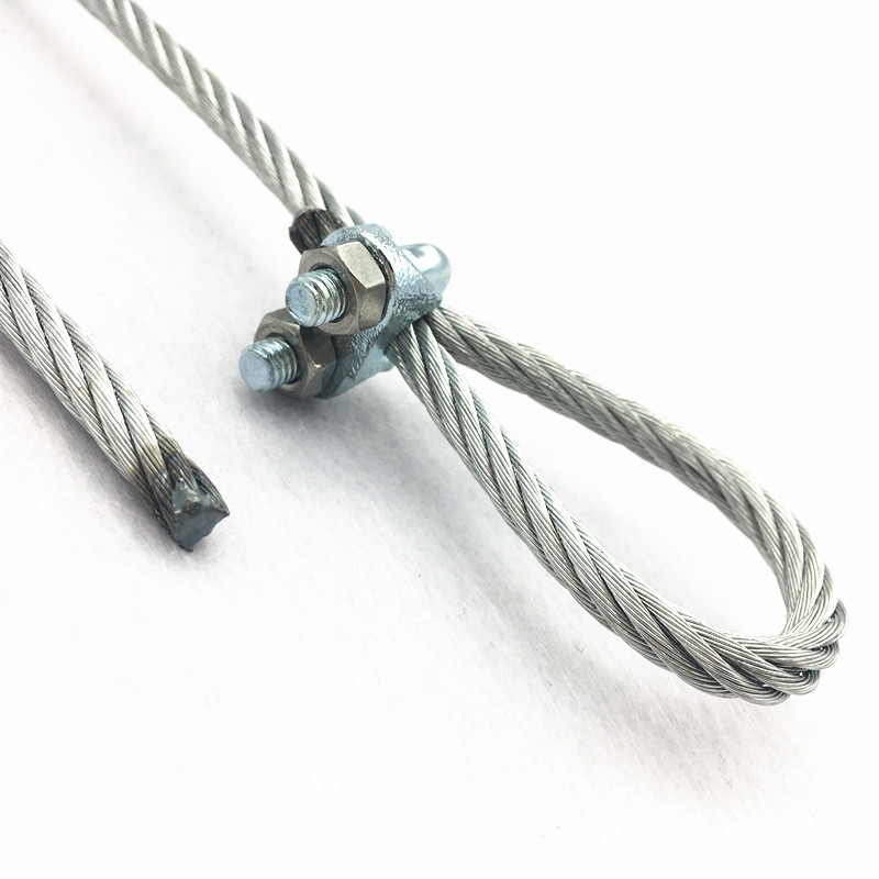 钢丝绳夹子_供应点焊式不锈钢 316盐雾96h钢索 软质安全 - 阿里巴巴