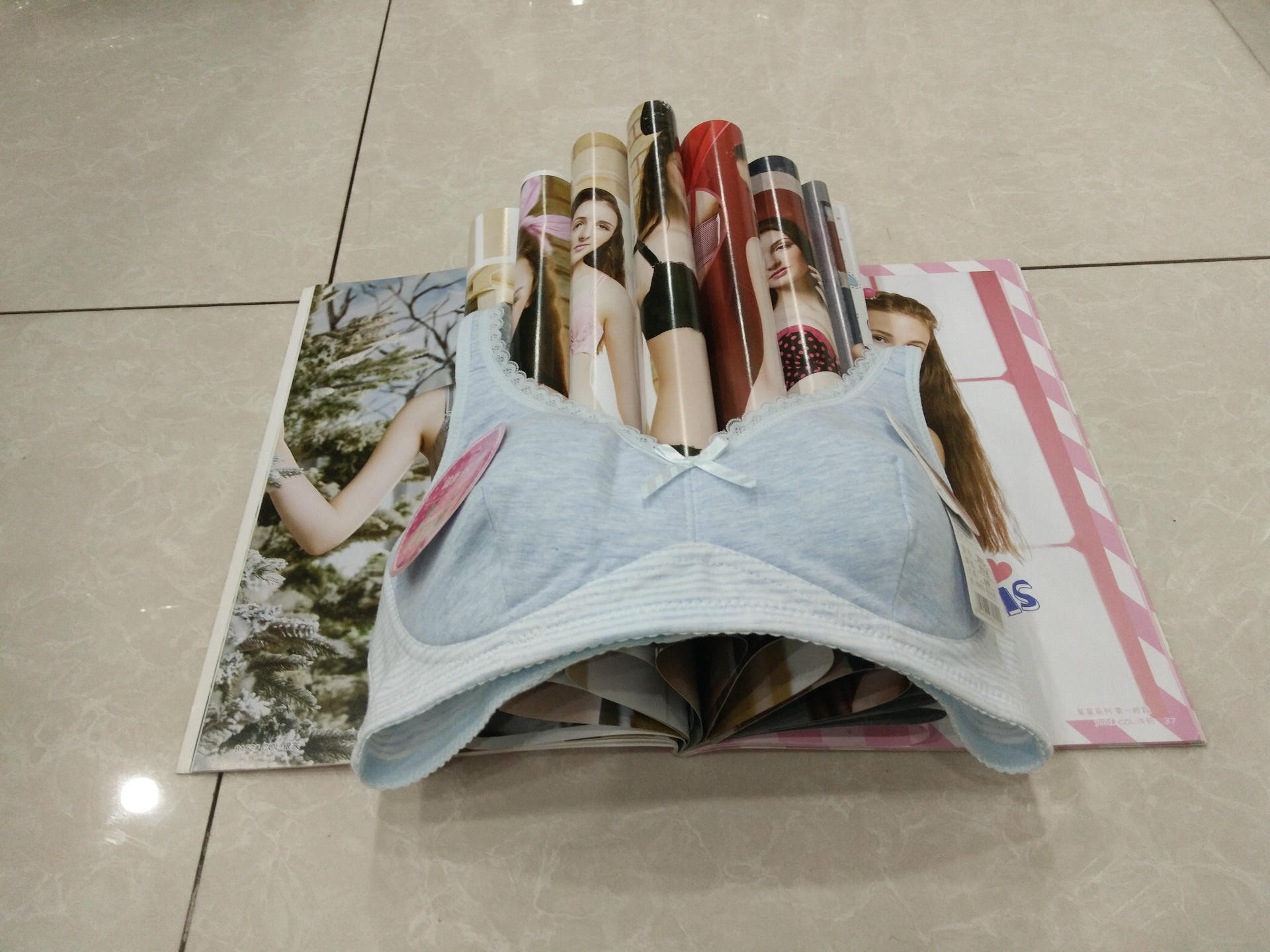 欣姿婷少女内衣2012