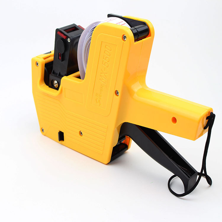 单排标价机5500 超市商品打价机 打价格标签 打码机 手动打价器