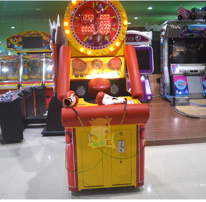 拳王争霸游戏机拳击机测力游戏机拳力测试出彩票模拟机投币游戏机