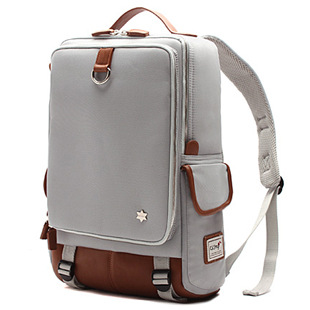 New Men's Large Capacity Backpack Waterproof Simple Men's Student Schoolbag Backpack 17-Inch Computer Bag