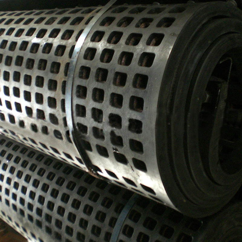 抗冲击抗撕裂 模压冲孔厂家批发价 复合橡胶筛网 橡胶筛板