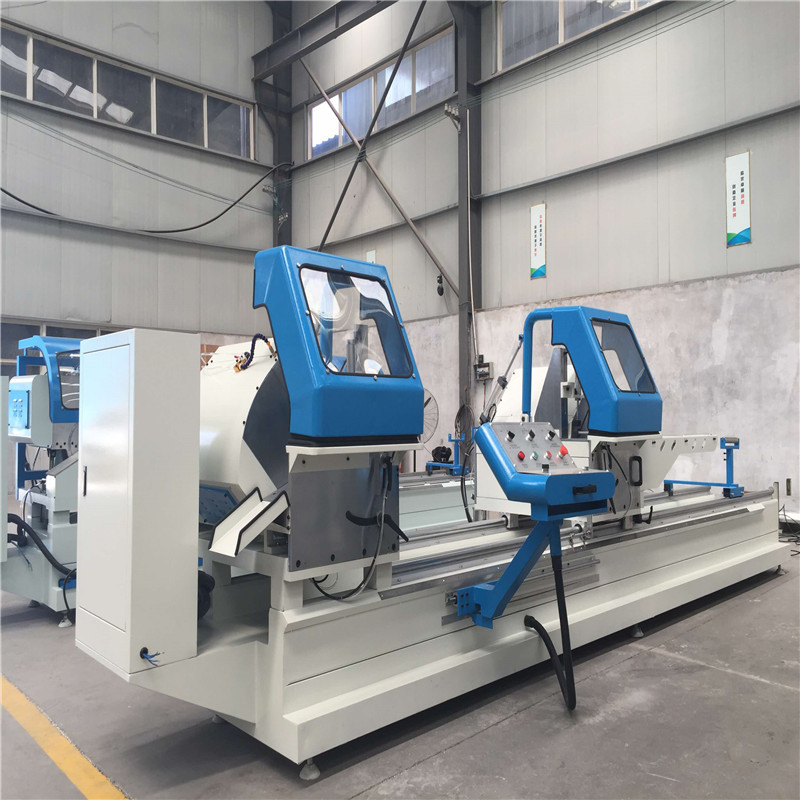 0成交0部铝型材数控双头锯 铝合金重型数控精密双头锯 断桥铝门窗加工