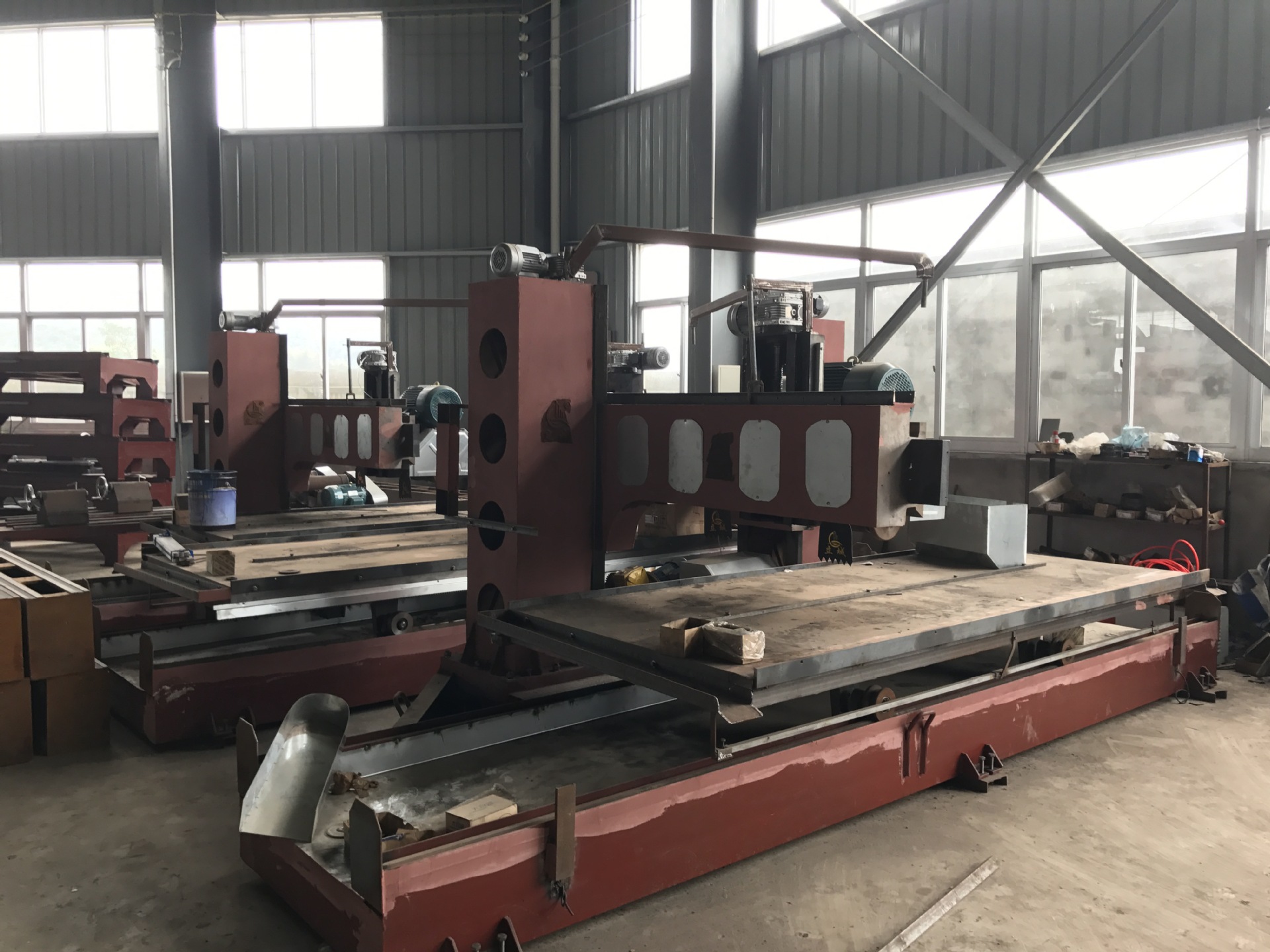 桥式电脑自动仿形切割机数控仿形机线条罗马柱大圆弧加工厂家直销