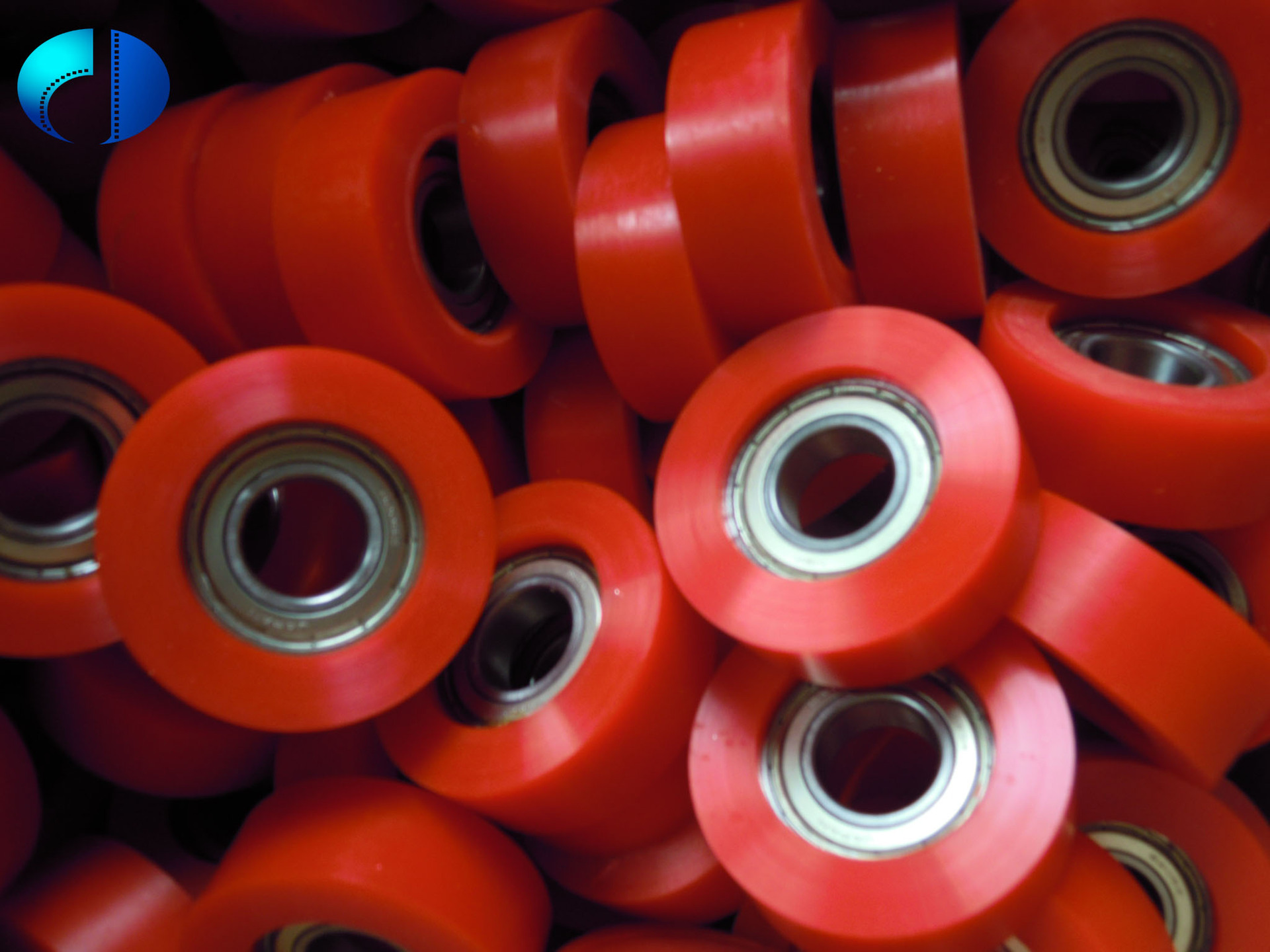 厂家定做,批发,订购聚氨酯轴承包胶轮