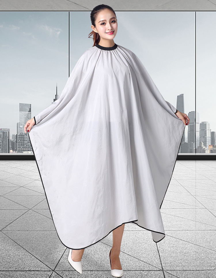 新品包邮理发围布发廊加大成人剪发围布防水不沾发可定制logo店名