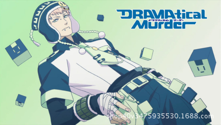 dmmd戏剧性谋杀cos noiz诺伊兹 挪椅子 动漫卫衣服外套连帽卫衣