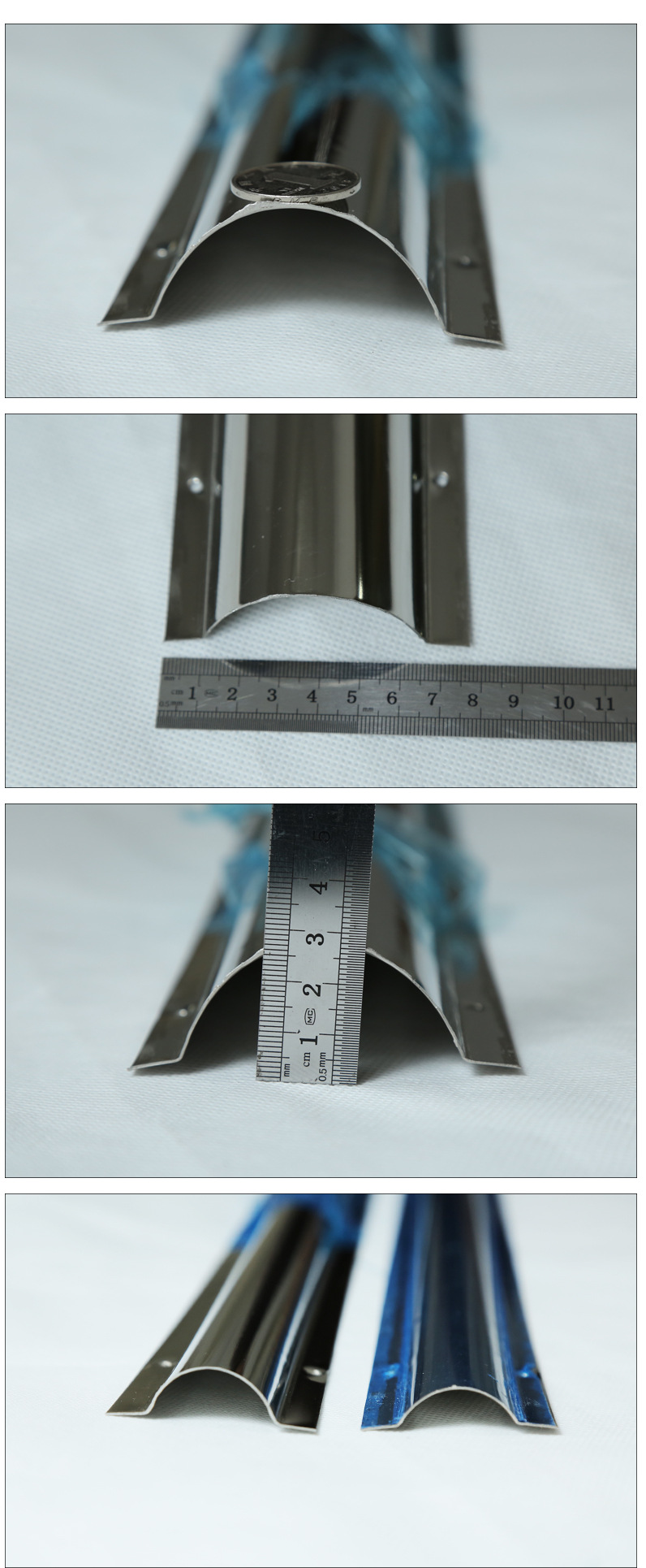 9号加厚不锈钢线槽地槽耐压弧形地面地板线槽地线槽钢制地槽