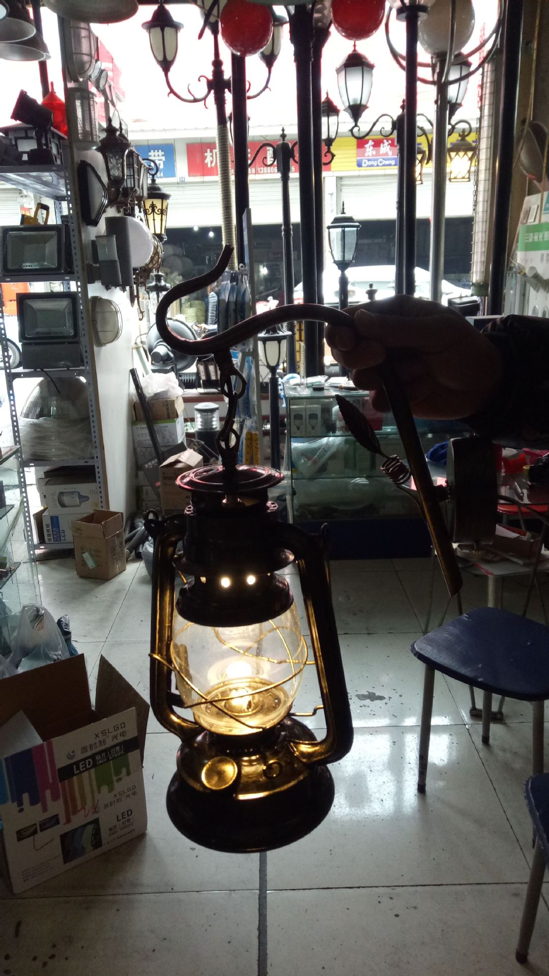 欧式壁挂式吊灯马灯led