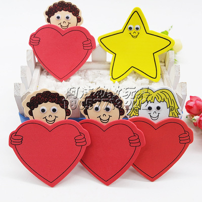 幼儿园教室评比栏装饰材料 泡沫男孩女孩可贴大头贴单寸 1寸照片