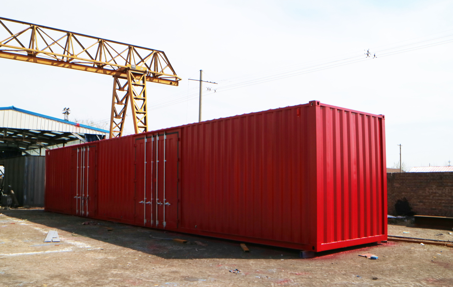 批发定做40尺散货集装箱 12米密封式集装箱 封闭式散货集装箱