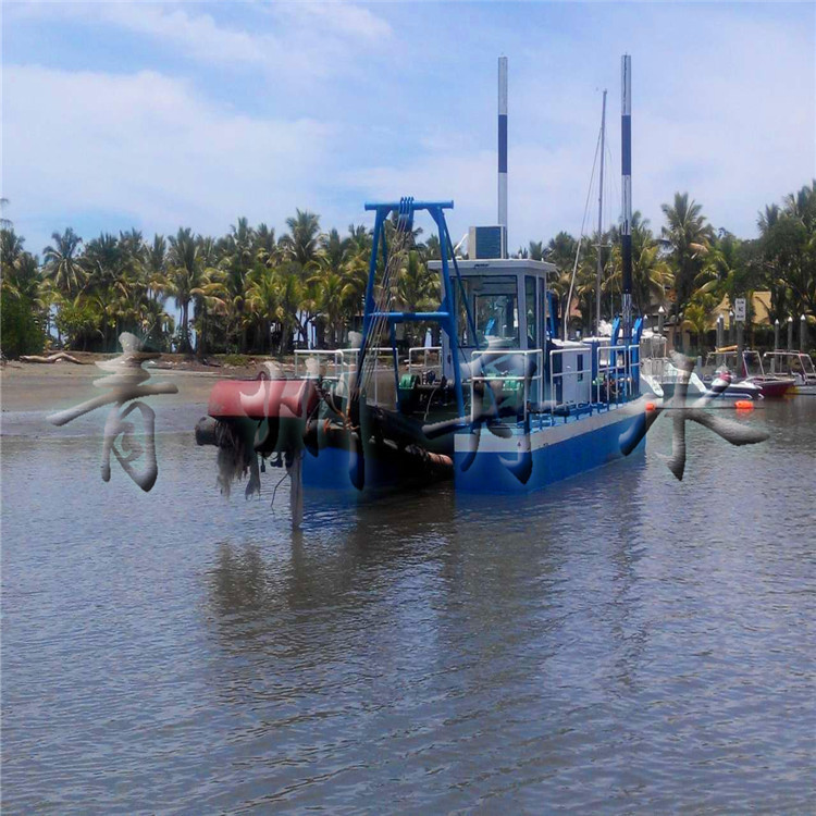 绞吸式挖泥挖沙船 内河 航道清淤设备 小型液压铰刀船