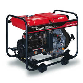 凯马风冷柴油发电机kde5500x/x3