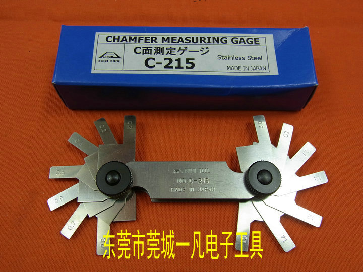 倒角量规 c-215 倒角量规 c面规 c规 日本 fujitool 富士
