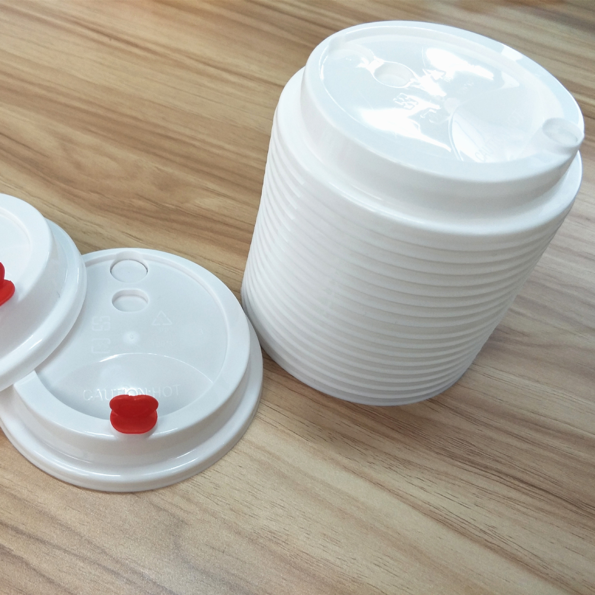 一次性90口径注塑杯一次性加厚pp注塑奶茶杯透明塑料杯定做logo