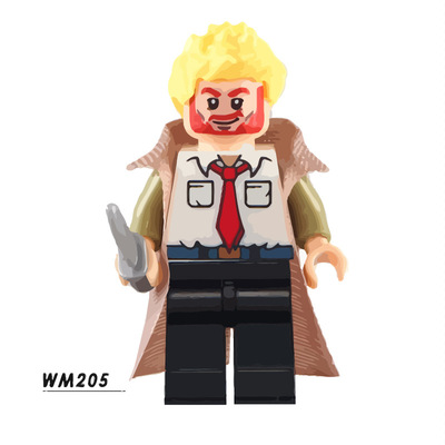 第三方积木拼装人仔wm205康斯坦丁兼容品高得高欣宏s牌儿童玩具