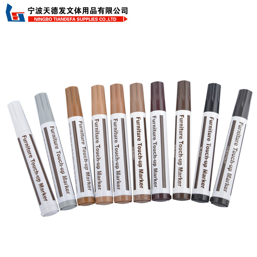 Wood Grain Hair Color Touch-up Stick Furniture Paint Fixer Floor Repair and Repair Scratches Paint off Color Filling Floor Pen Optional Color