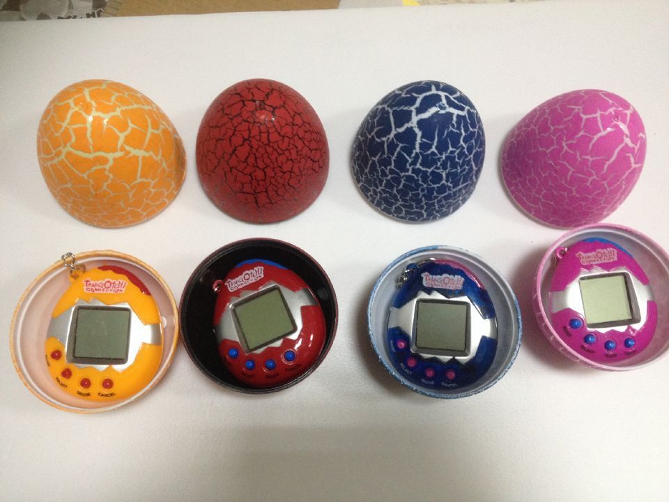 宠物蛋 裂纹蛋 宠物电子游戏机 宠物机 蛋壳 不倒翁蛋