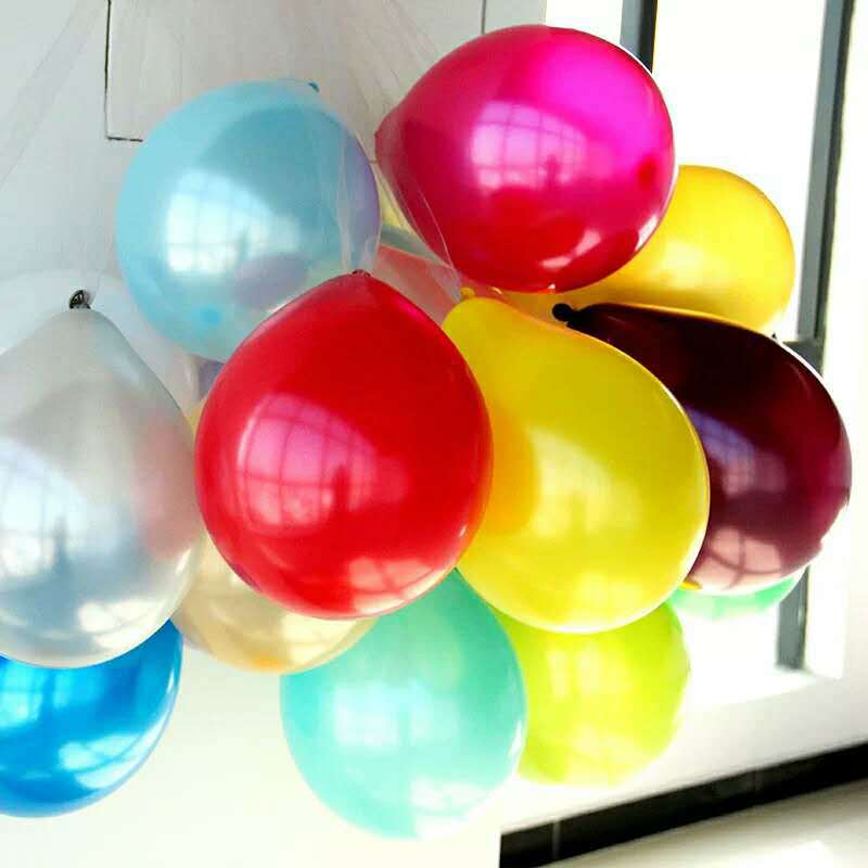 8克特价放爆厚加厚仿美气球口气球12寸多色婚礼装饰布置