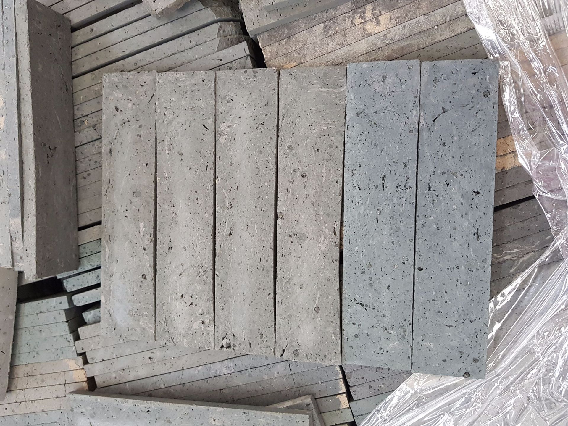 青砖切片文化砖青砖外皮旧青砖切的长条外墙好墙面青瓦仿古砖