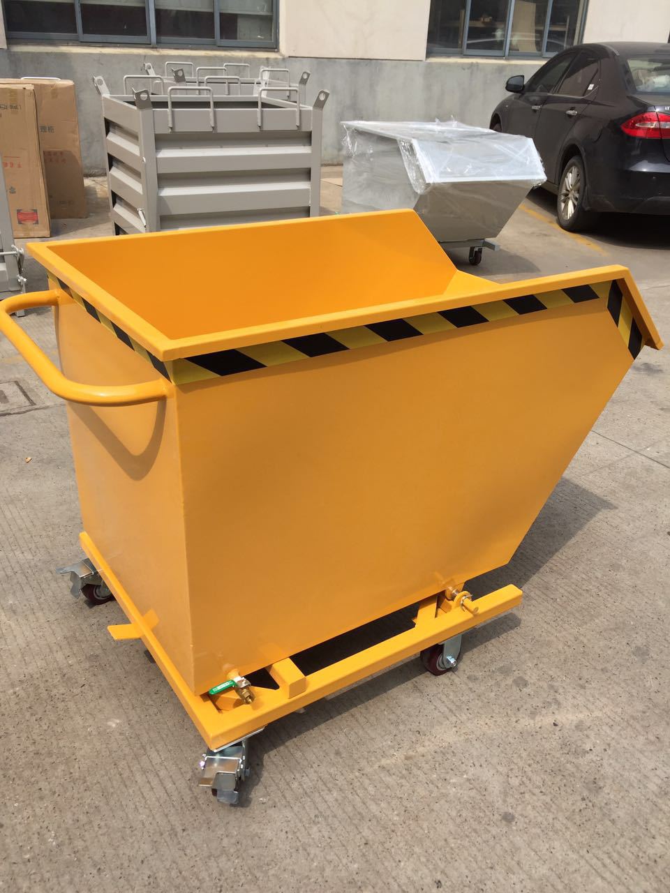 铁屑车 废料转运车 集屑车 排屑机口接料车