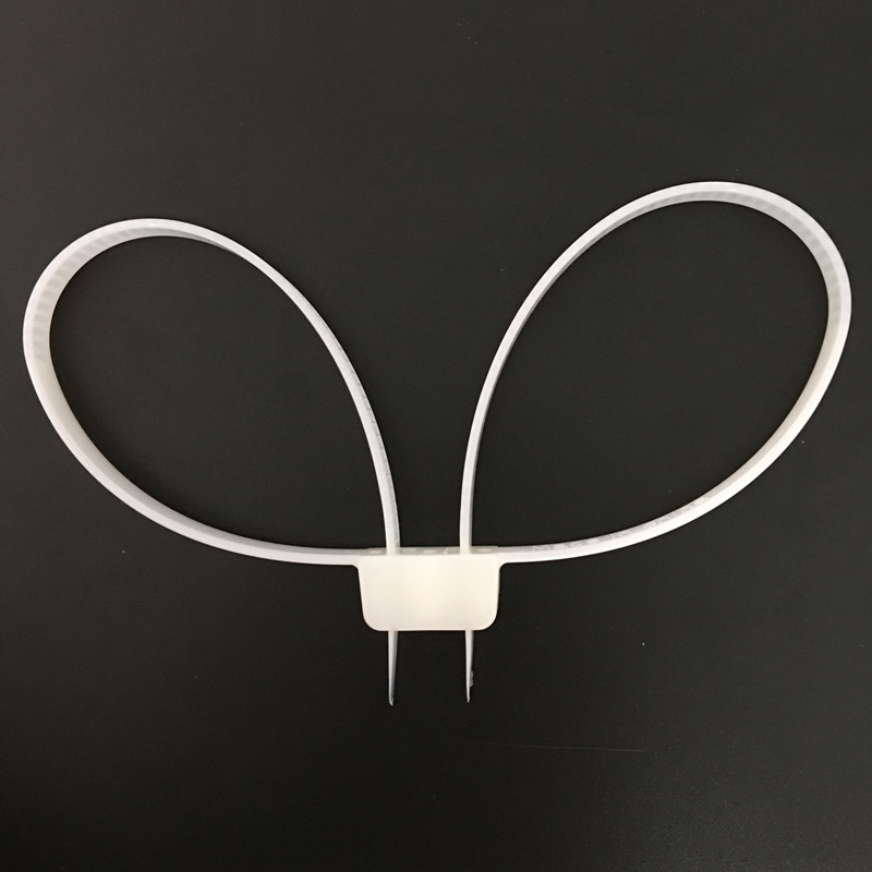 自锁式双扣尼龙扎带12*700mm 双头塑料捆绑束线带困线带束紧带