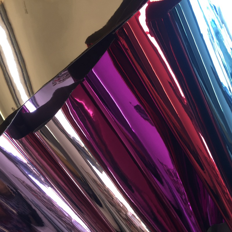 厂家现货超亮无痕镜面tpu皮革面料包装珠宝盒皮料2018新款特价