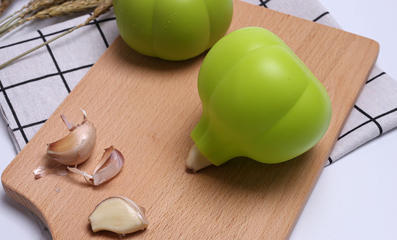 硅胶剥蒜器 大蒜去皮器 厨房用品小工具 创意搓蒜管 不伤手剥蒜筒