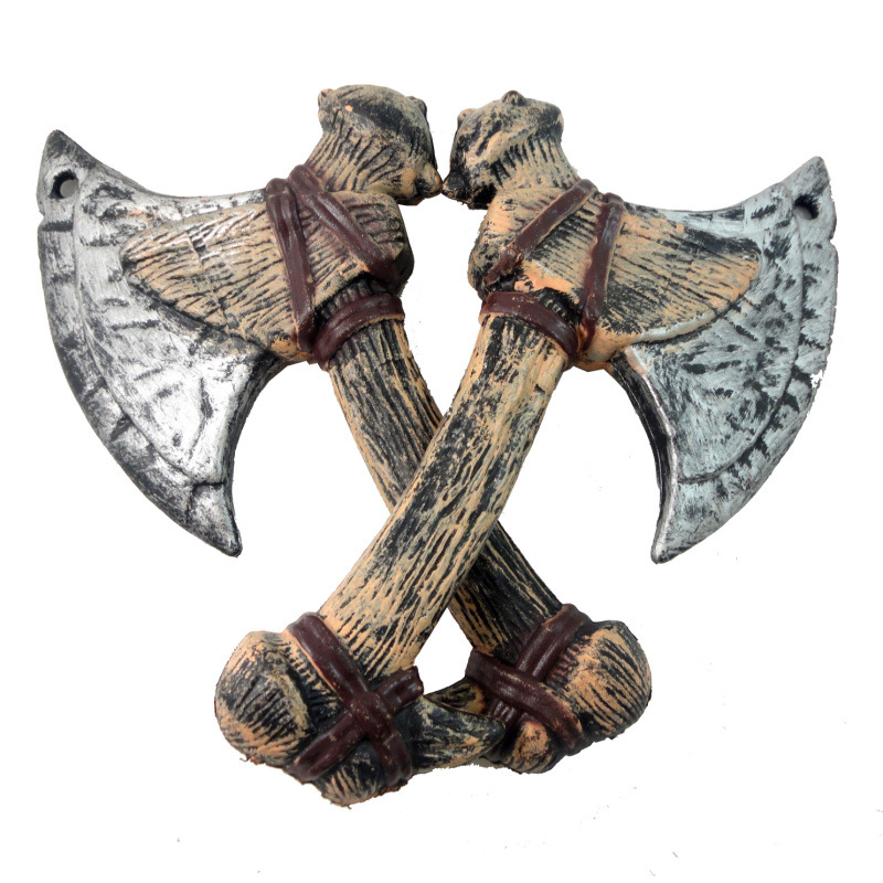 供应表演道具 万圣节道具 鬼节装备 武器 鬼斧头 单面斧头80g