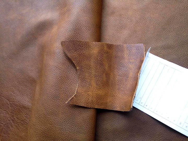 进口油变油蜡皮复古荔枝纹变色头层皮适合工装鞋工具包休闲皮具