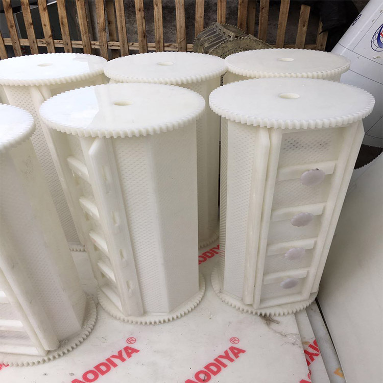 厂家供应生产环保工程设备处理成套配件 pp/pvc电镀滚筒滚镀滚筒