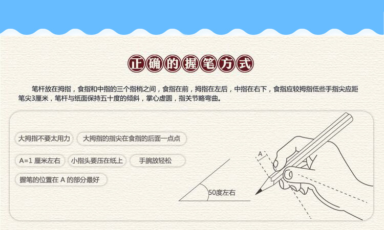 握笔的正确方法_国画握笔方法_铅笔的正确握笔姿势-圈子花园图片