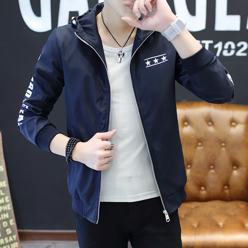 丁兵 font color=red>男 /font>夹克衫青少年春秋季新款 font color=