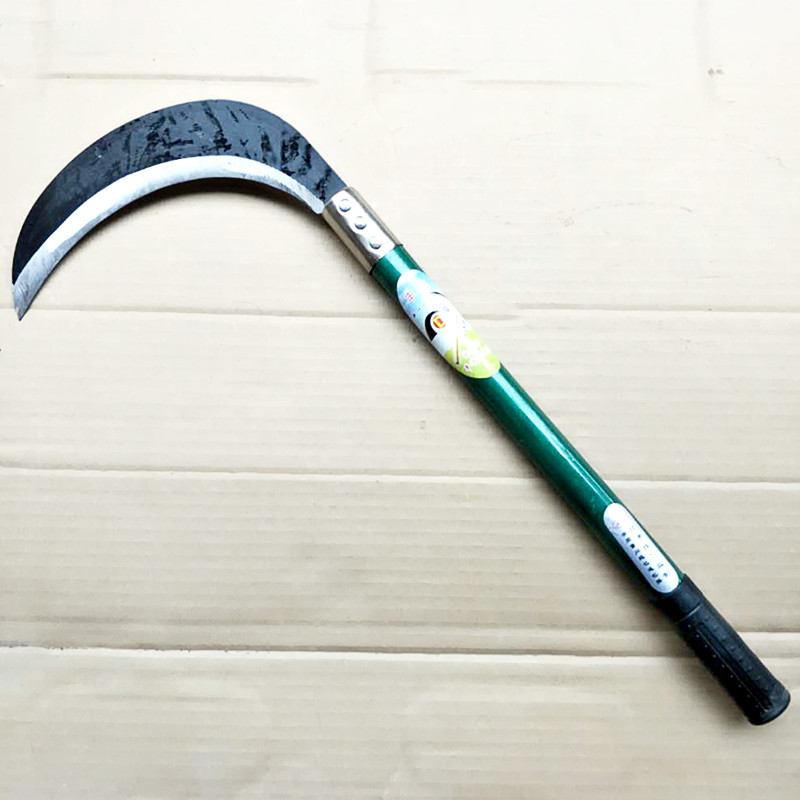 厂家直销丰达牌大月牙镰刀630多功能农用刀月牙草刀割玉米刀