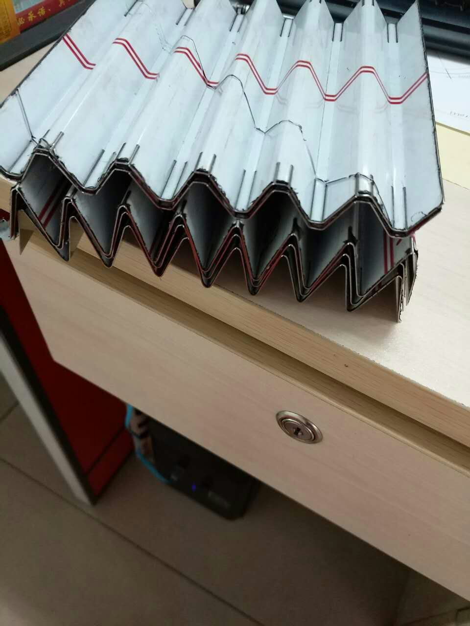 8 压槽 宽高15*30mm 直角折板