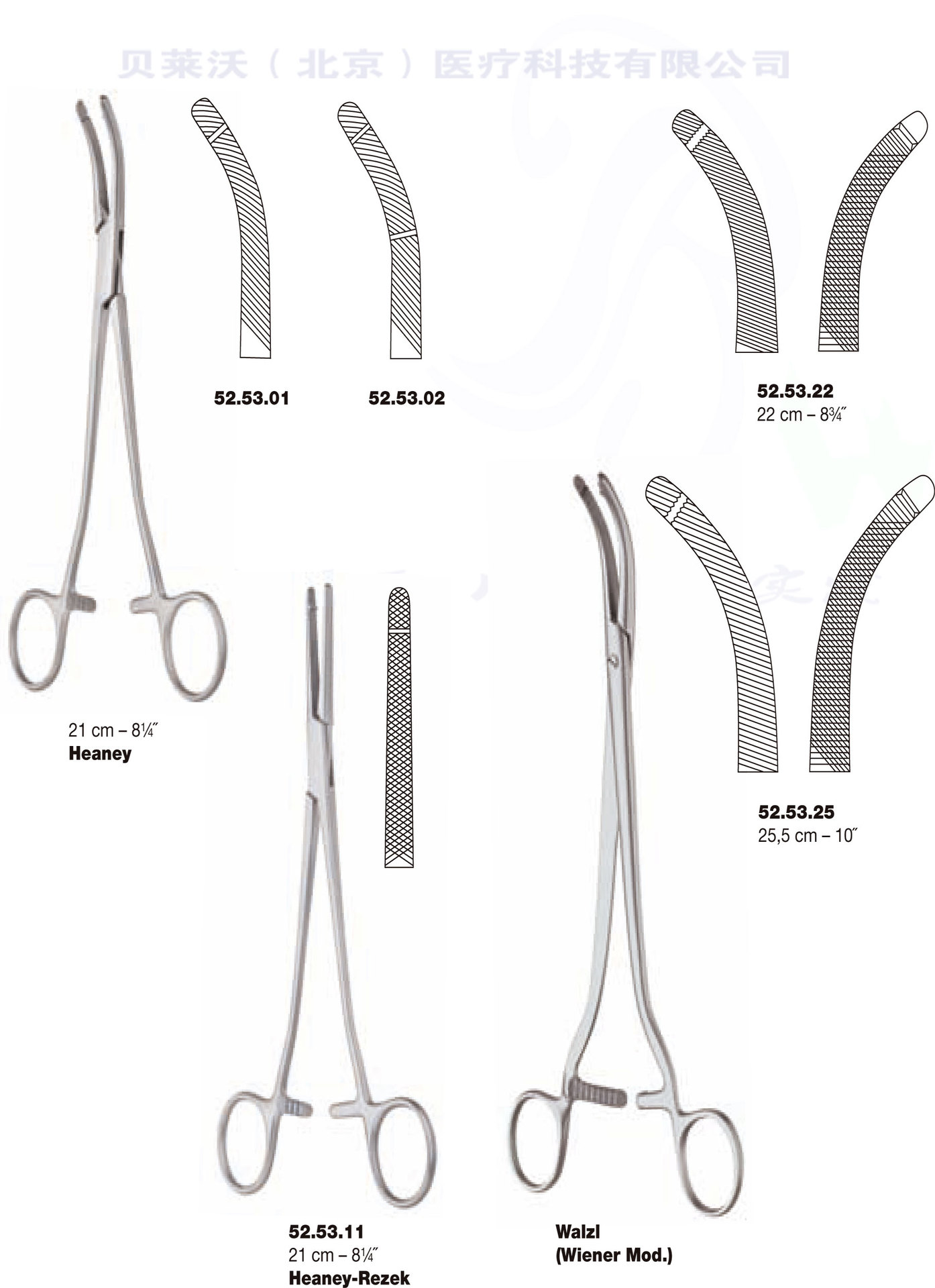 heaney-rezek hysterectomy fcps 子宫息肉钳 德国进口器械销售