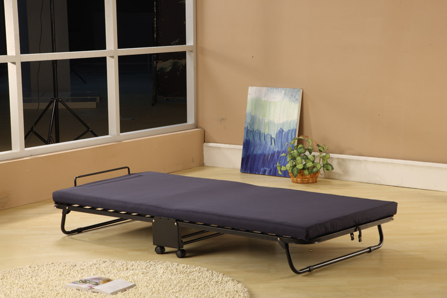 小户型家庭单人便携折叠床 多功能现代布艺简约版沙发床