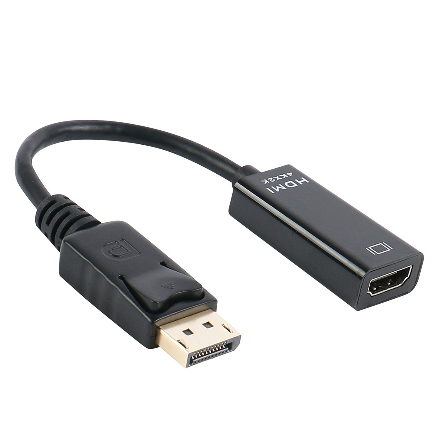 dp转hdmi线大dp接口displayport转hdmi电视数字高清转接线