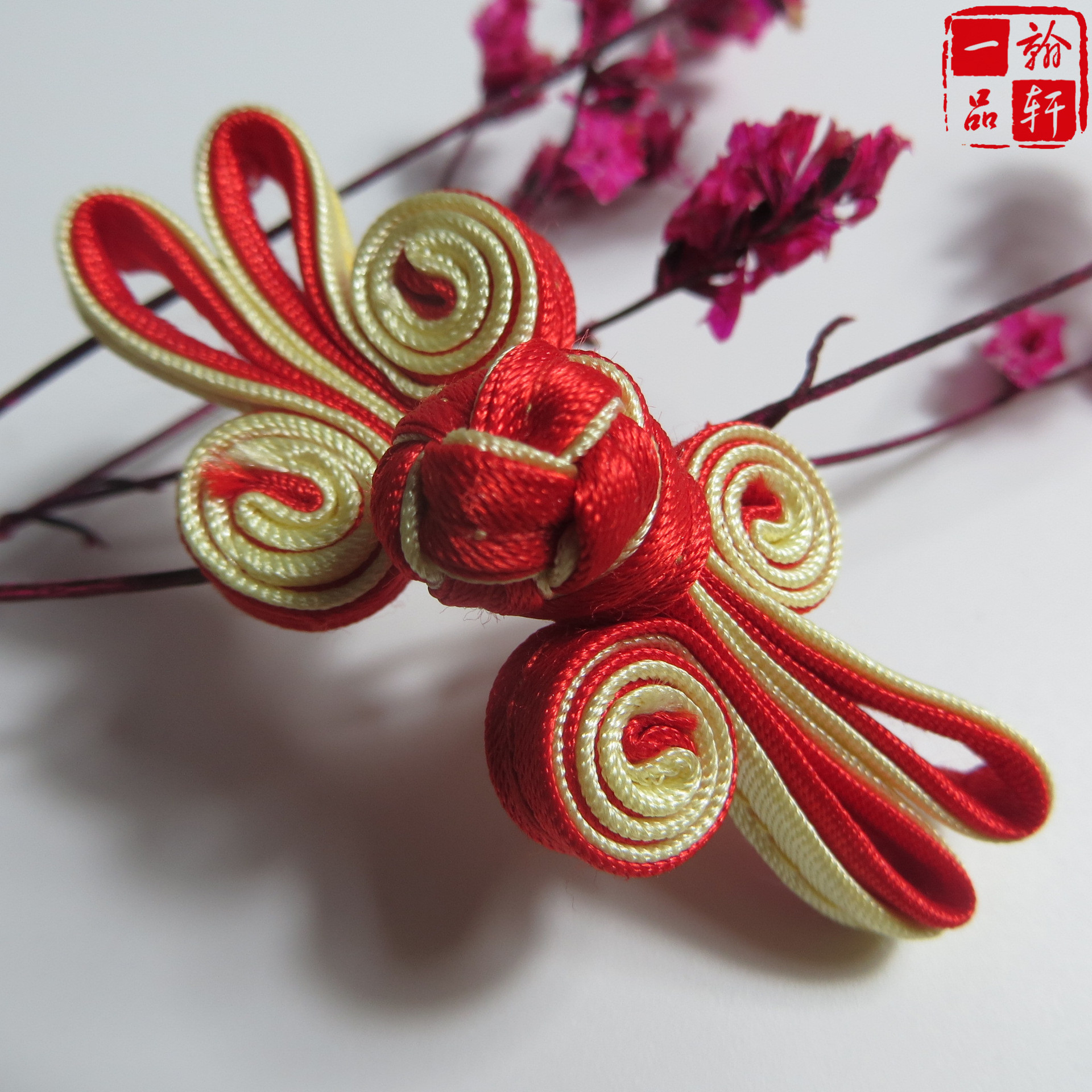 手工布扣兔耳扣 手工旗袍上衣扣子 民族风喜帖 唐装纽扣批发