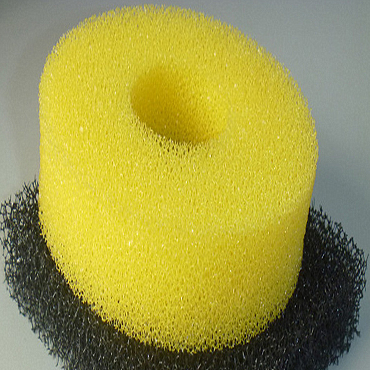 pu聚氨酯网状过滤棉爆破棉鱼缸泳池吸尘器粗细空海绵过滤污水净化