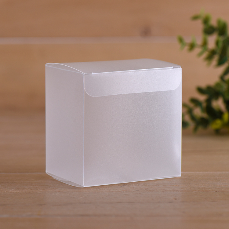 厂家定制pvc/pet透明包装盒食品环保塑料折盒 pp正方形可印logo